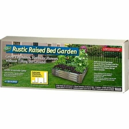 DALEN Raised Garden Bed, Galvanized Steel RRBG-4